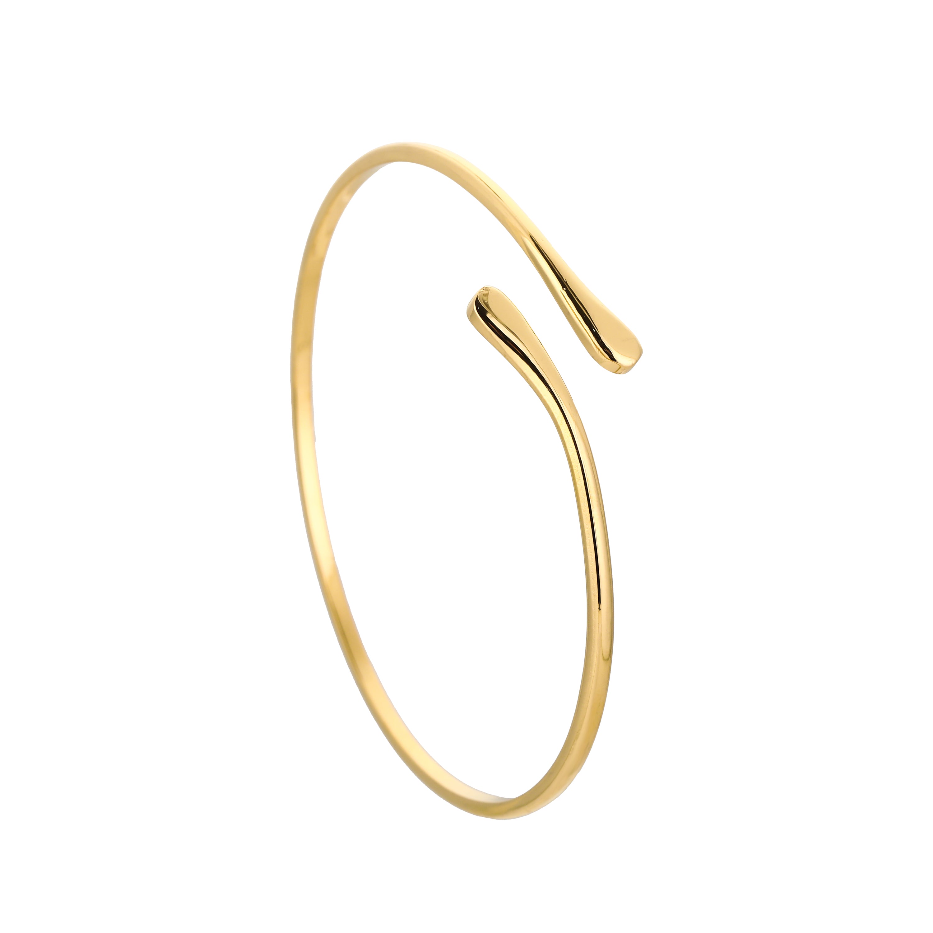 Bovenarm bangle goud